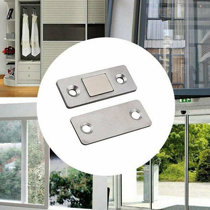 8Pcs Strong Magnetic Door Catch Ultra Thin For Door Cabinet Cupboard Glass Latch