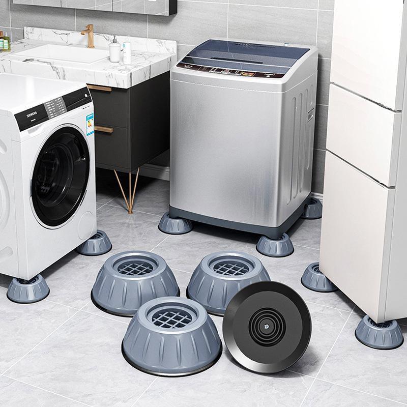 4x Washing Machine Support Pads Anti Vibration Leg Stopper Foot Pad Feet Pads - Large - Mekamart Australia
