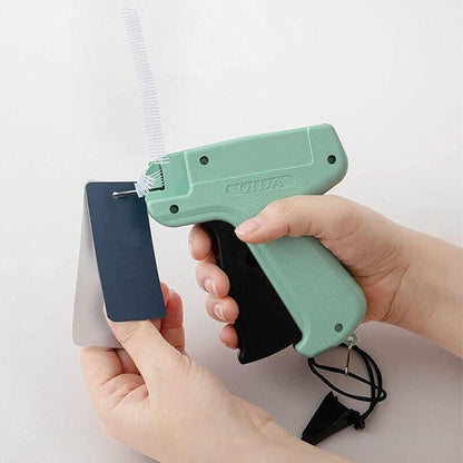 Clothes Garment Price Label Tagging Tool with 1000 Glue Needles and 5 Needles