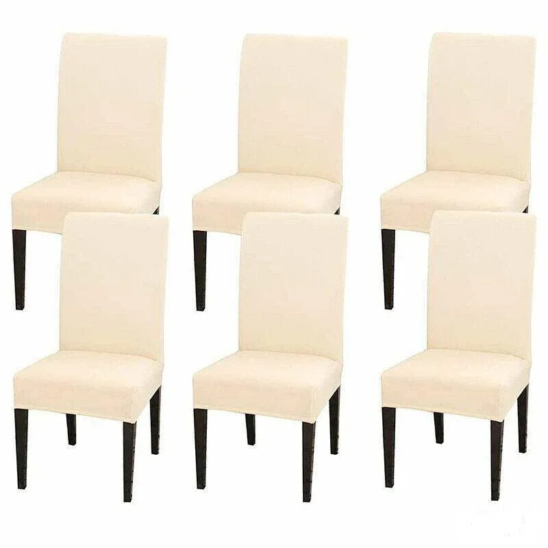 6X Stretch Chair Cover Seat Covers Spandex Washable Banquet Wedding Party Decora - Lake Blue - Mekamart Australia