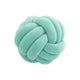 Three-Strand Braided Round Pillow Sofa Cushion Decorative Pillow for Living Room - Light Blue