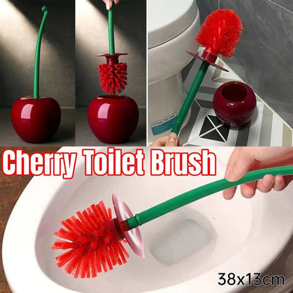 Soft Wool Toilet Brush with Long Handle Plastic Cleaning Brush Household Tool - Mekamart Australia