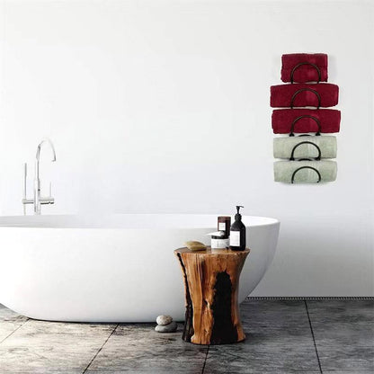 Multifunctional Wall Mounted Bathroom Storage Rack Multi Layer Towel and Wine - Mekamart Australia