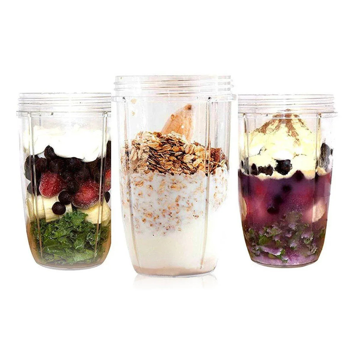 Blender Cups 32OZ 24OZ 18OZ Replacement Accessories Juicer Ice Crushing Blades - 18oz - Mekamart Australia