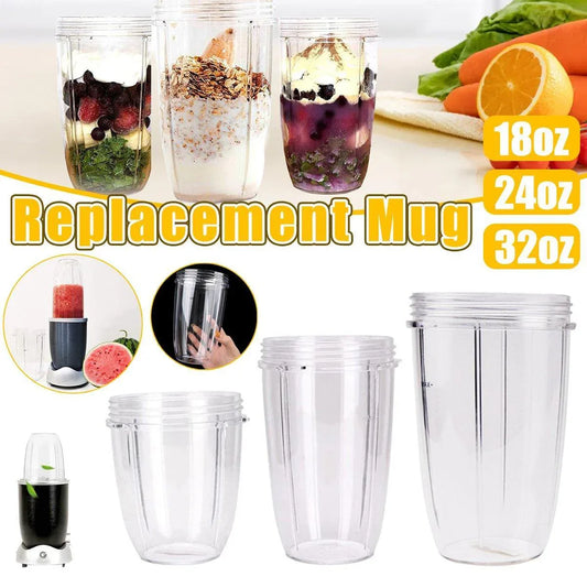 Blender Cups 32OZ 24OZ 18OZ Replacement Accessories Juicer Ice Crushing Blades - 24oz - Mekamart Australia