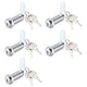 1/5/10pcs File Cabinet Drawer Milk Box Swivel Lock Small Round Security Lock - 25mm-5PCS