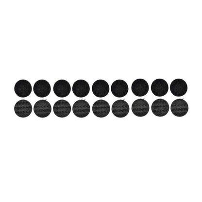 Strong Sticky Round Self Adhesive Dots DIY Bond Tape No Mark Fasteners - Transparent 102 Pairs - 15mm