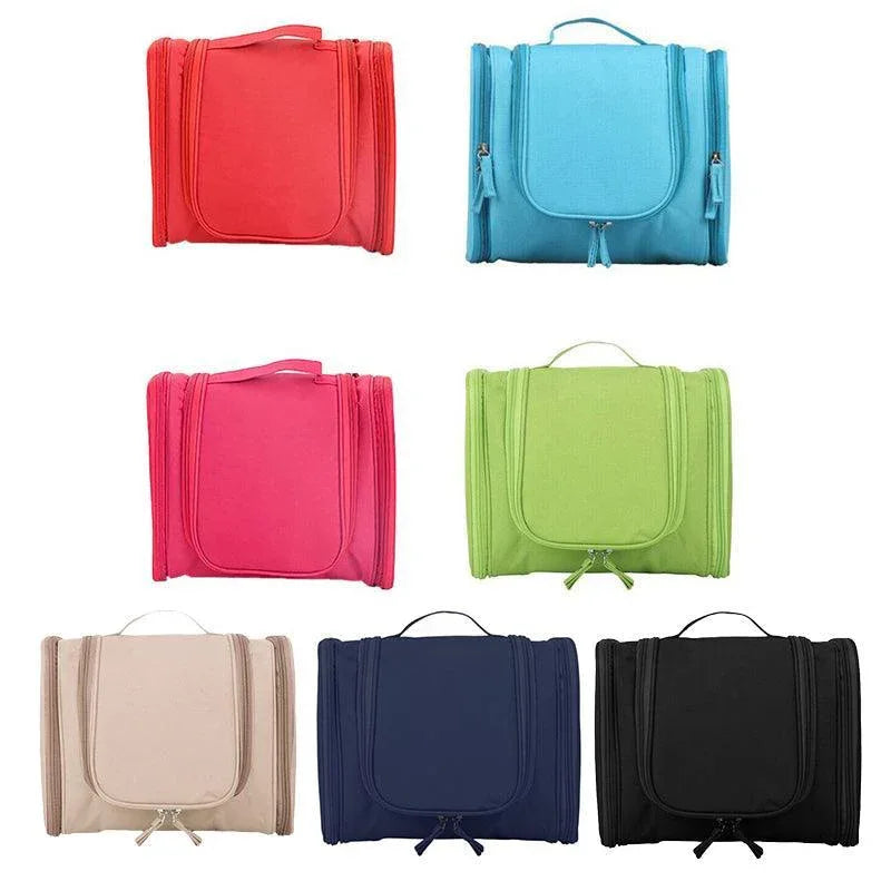 Makeup Bag Hanging Travel Toiletry Cosmetic Organizer Wash Bag Waterproof - Green - Mekamart Australia