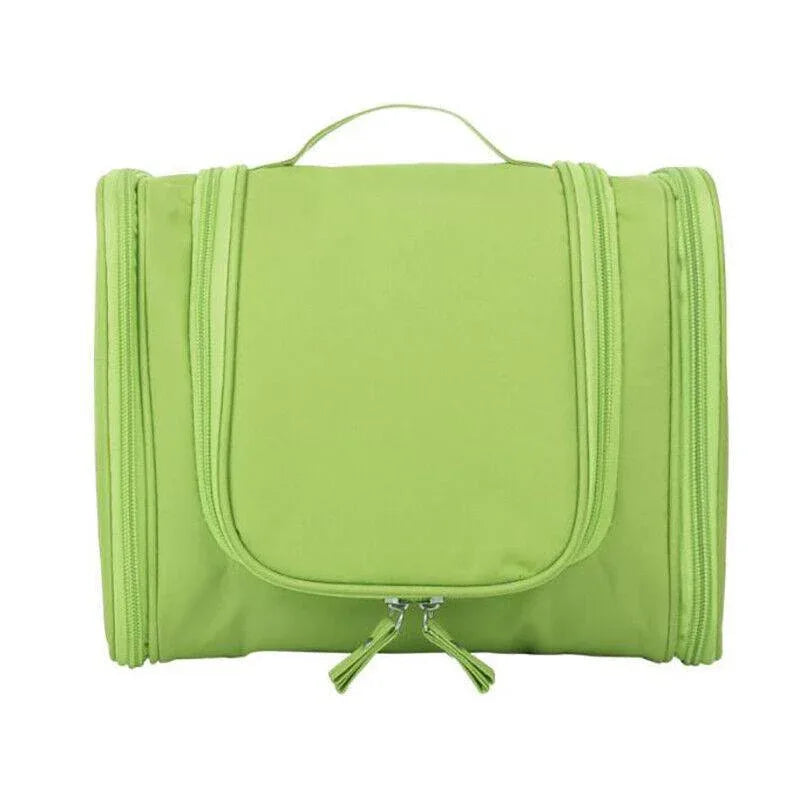 Makeup Bag Hanging Travel Toiletry Cosmetic Organizer Wash Bag Waterproof - Green - Mekamart Australia