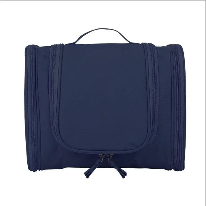 Makeup Bag Hanging Travel Toiletry Cosmetic Organizer Wash Bag Waterproof - Navy - Mekamart Australia