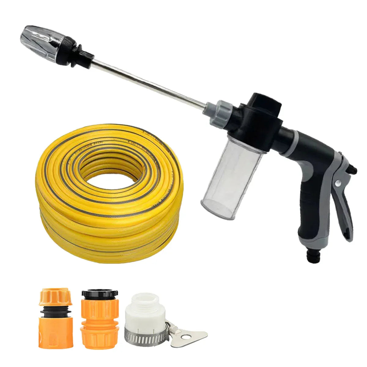 High Pressure Long Pole Water Spray Nozzle Household Car Wash Cleaning Sprayer - Car Wash Sprayer Only - Mekamart Australia