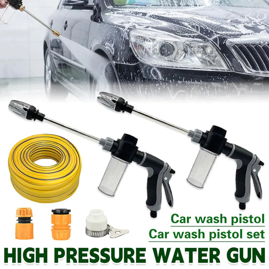 High Pressure Long Pole Water Spray Nozzle Household Car Wash Cleaning Sprayer - Car Wash Sprayer Set - Mekamart Australia