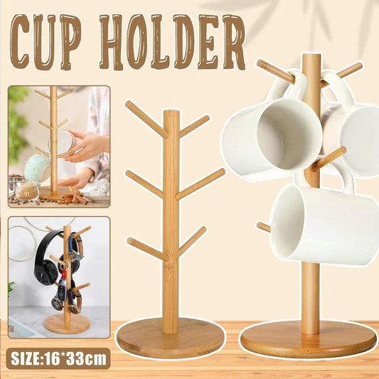 Household Cup Holder Water Cup Rack Drain Storage Coffee Mug Glass Hanger - Mekamart Australia