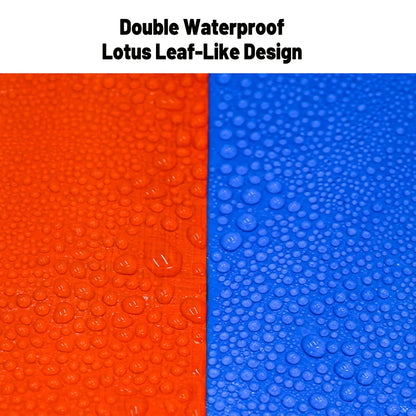 Waterproof Plastic Tarp Cover Heavy Duty Ground Sheet Rainproof Dustproof Blue - 3x4m - Mekamart Australia