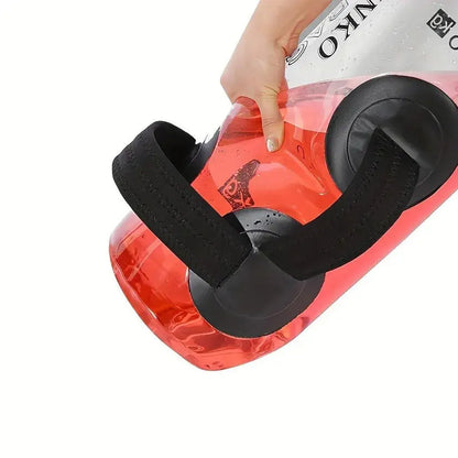 Adjustable Inflatable Water Weight Bag for Fitness Squat Strength Training Bag - 15kg