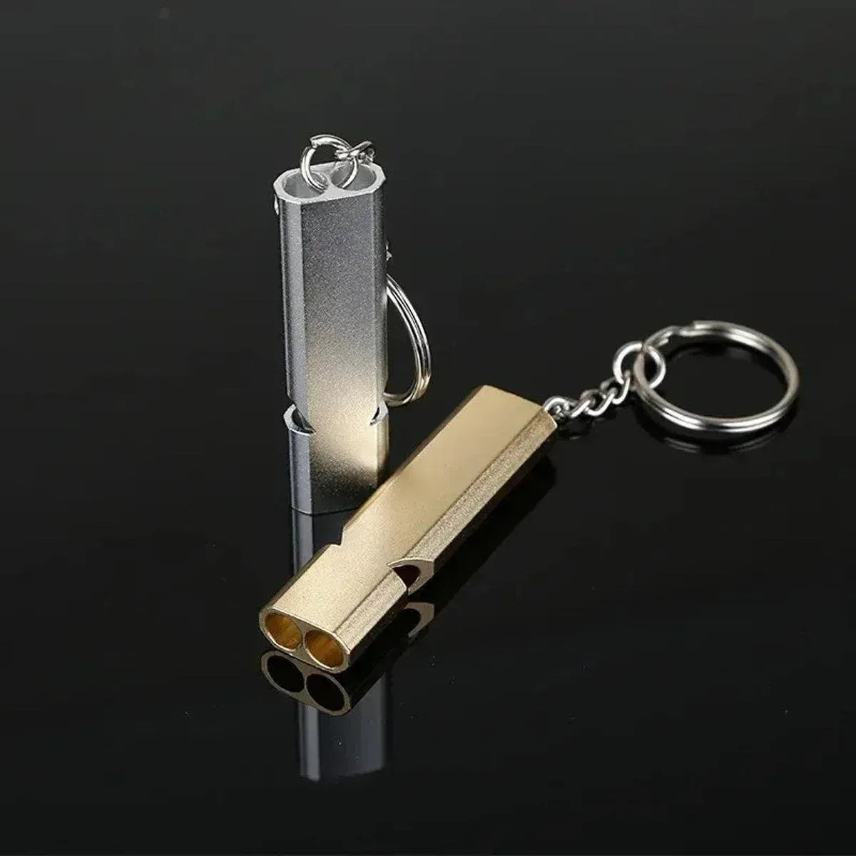 Bird Training Whistle Pet Bird Equipment Tease Lead Whistle for Pet Birds Parrot - Gold