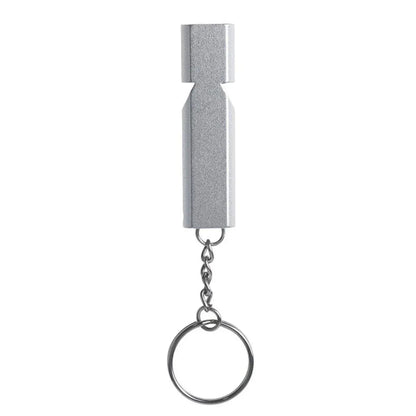 Bird Training Whistle Pet Bird Equipment Tease Lead Whistle for Pet Birds Parrot - Silver