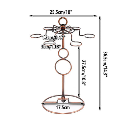 Wine Glass Rack Countertop Freestanding Stemware Rack Wine Glass Stand Racks - Mekamart Australia