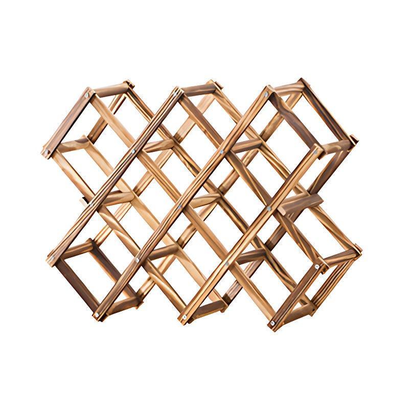 Wooden Wine Rack Display Shelf Stand for Home Bar Storage Wine Bottle Holder - Mekamart Australia