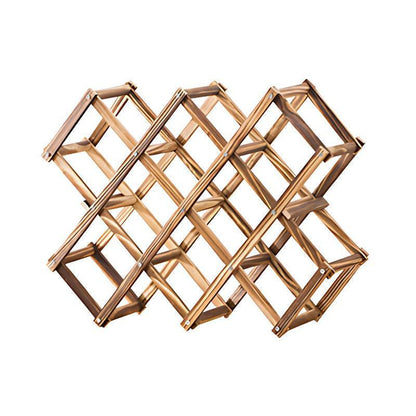 Wooden Wine Rack Display Shelf Stand for Home Bar Storage Wine Bottle Holder - Mekamart Australia