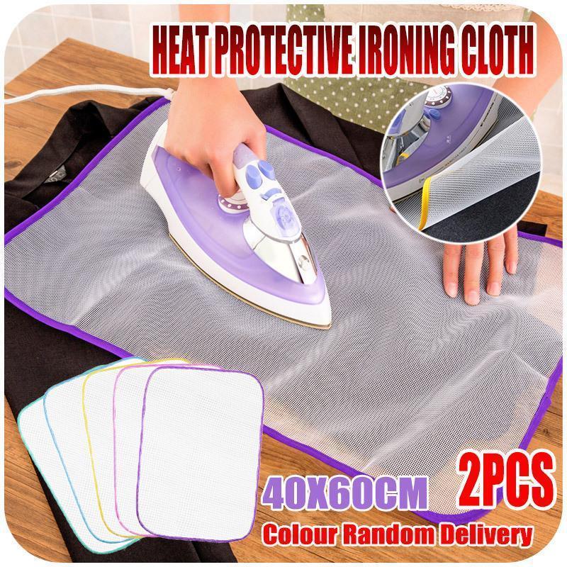 2PCS Heat Protective Ironing Cloth Protective Ironing Mattress Mesh Pressing Pad - Mekamart Australia