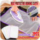 2PCS Heat Protective Ironing Cloth Protective Ironing Mattress Mesh Pressing Pad - Mekamart Australia