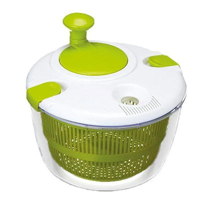 Salad Spinner Vegetable Lettuce Salad Leaves Washer Dryer Serving Bowl Container - Mekamart Australia