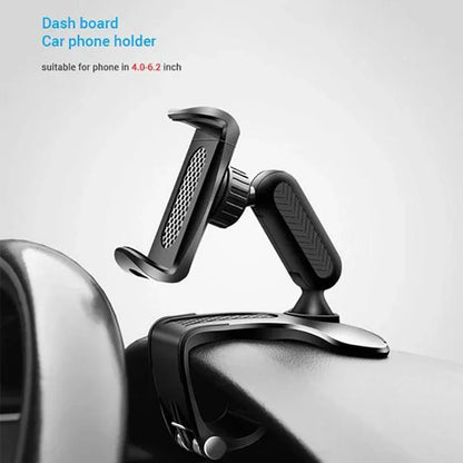360� Rotation Universal Dashboard Car Phone Holder Mount Gps Stand Cradle Clamp