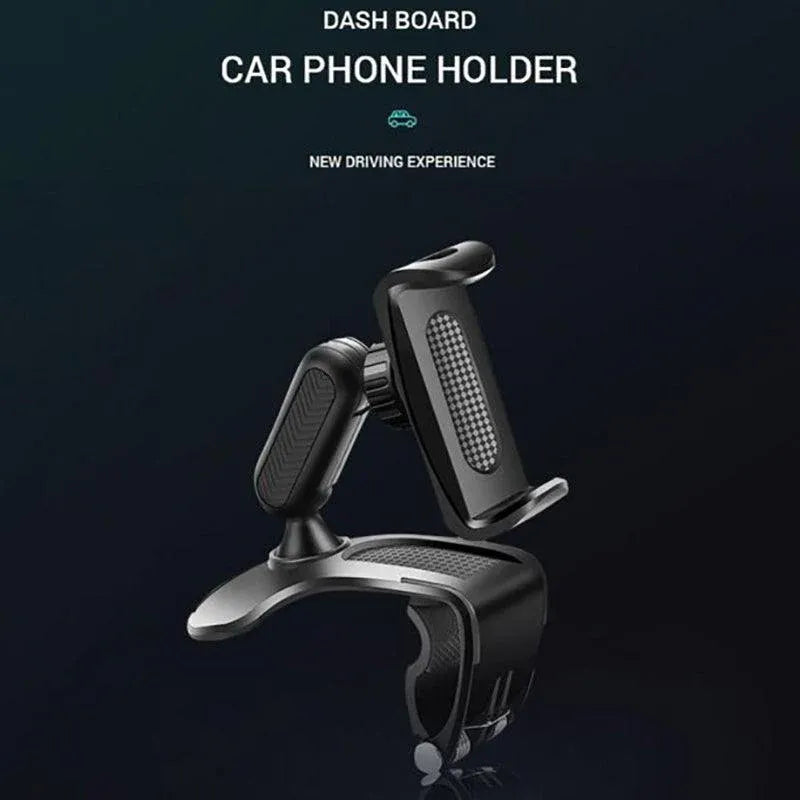 360� Rotation Universal Dashboard Car Phone Holder Mount Gps Stand Cradle Clamp