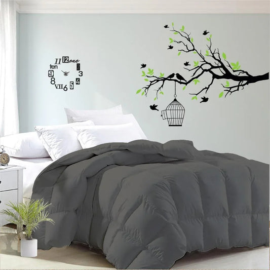 Luxor Australian Made Summer Grey 200GSM Bamboo Blend Quilt King Single - Mekamart Australia