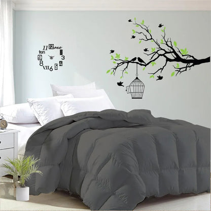 Luxor Australian Made Summer Grey 200GSM Bamboo Blend Quilt Queen - Mekamart Australia