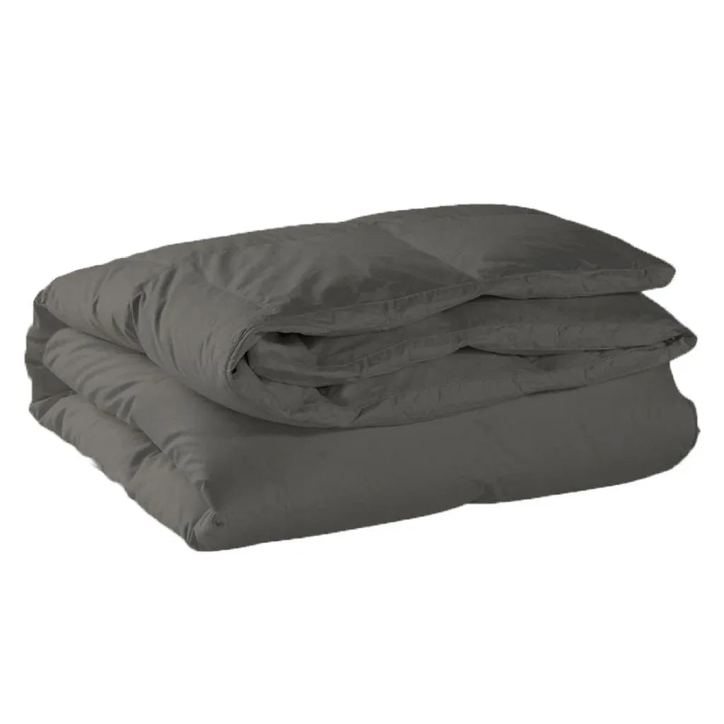 Luxor Australian Made Summer Grey 200GSM Bamboo Blend Quilt Queen - Mekamart Australia