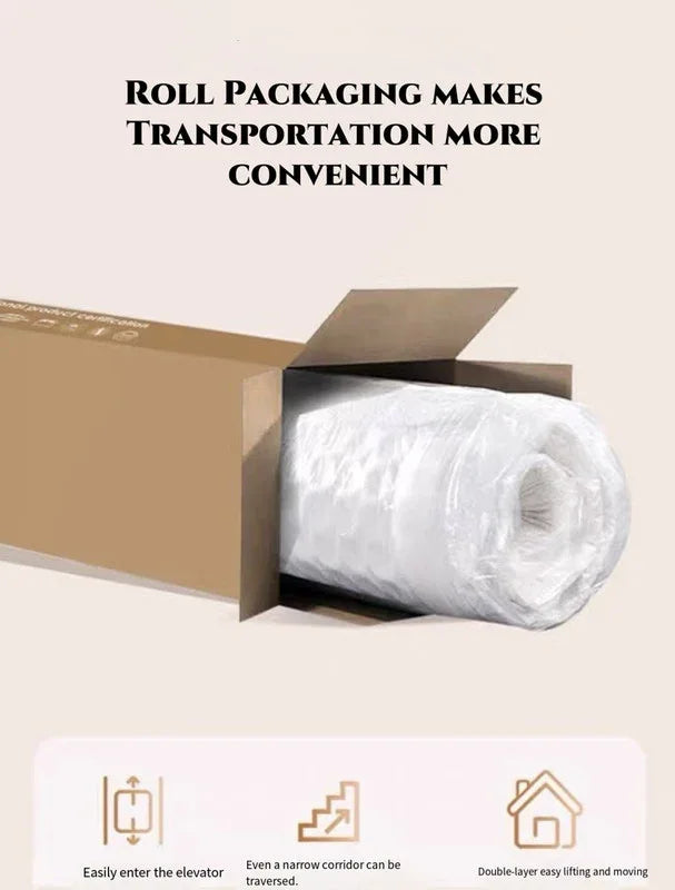 Vacuum-Packed, Comfy Mid Century Togo Lounge Sofa Modern Backrest White Corduroy Armless Retro Decorative Cozy Seat for Indoor - Mekamart Australia