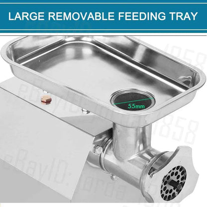 1.63HP Commercial Meat Mincer- Electric Grinder & Sausage Maker Filler 1200W - Mekamart Australia