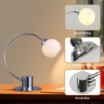Penelope Touch Table Lamp - Chrome - Mekamart Australia