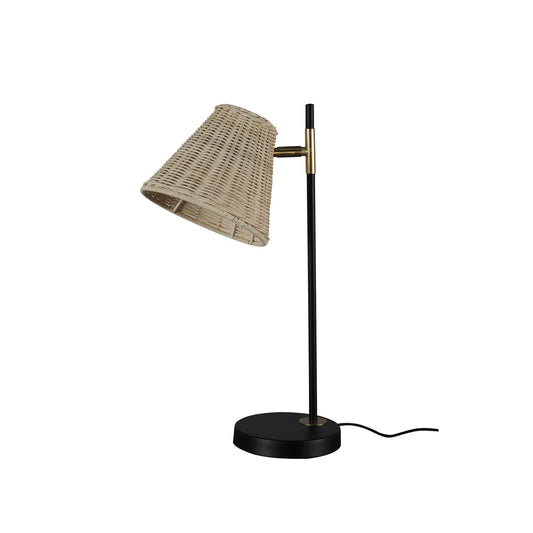 Yvette Rattan Table Lamp - Mekamart Australia