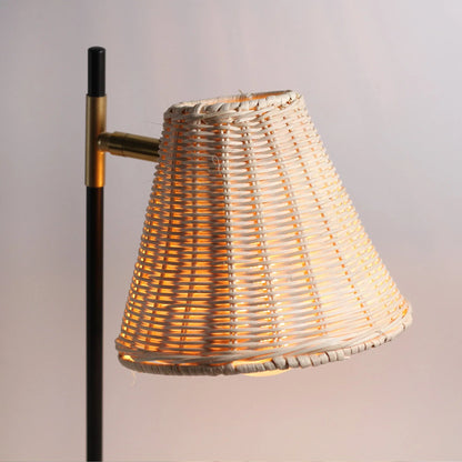 Yvette Rattan Table Lamp - Mekamart Australia