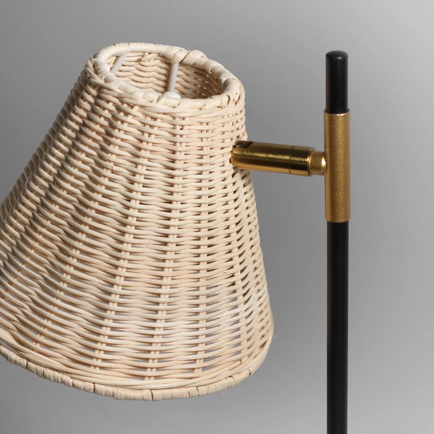 Yvette Rattan Floor Lamp - Mekamart Australia