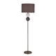 Murano Floor Lamp - Brass/Pewter