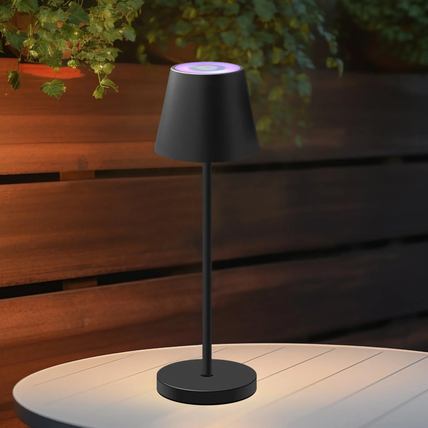 Enoki Portable RGB Table Lamp - Black - Mekamart Australia