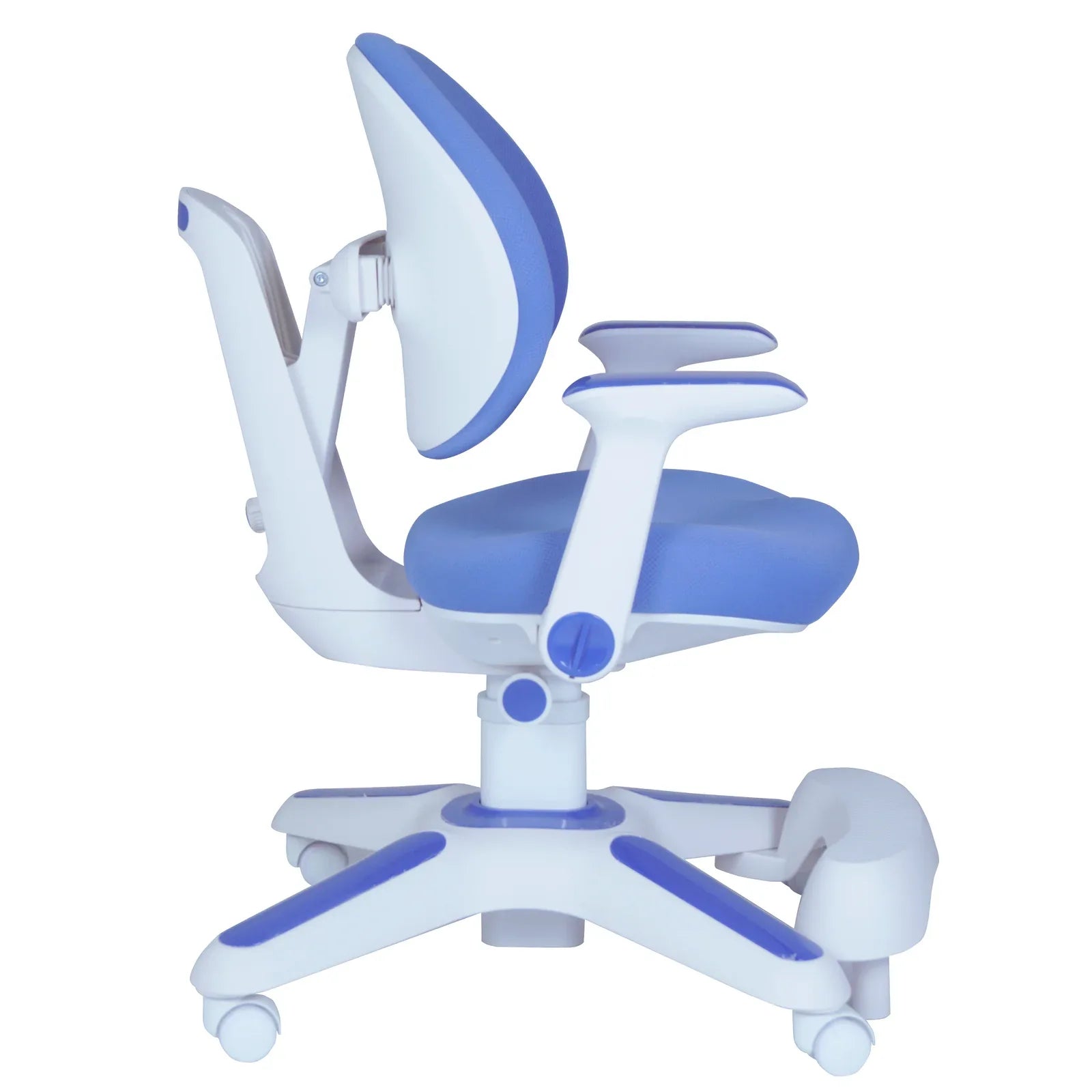 Ergonomic Children Kids Study Chair Set Height Adjustable - Blue - Mekamart Australia