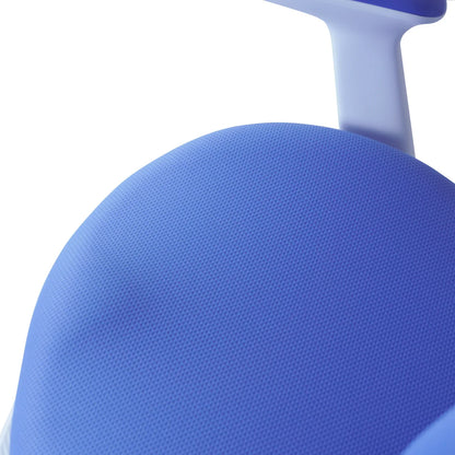Ergonomic Children Kids Study Chair Set of 4 Height Adjustable - Blue - Mekamart Australia