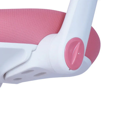6x Ergonomic Children Kids Study Chairs Height Adjustable - Pink - Mekamart Australia