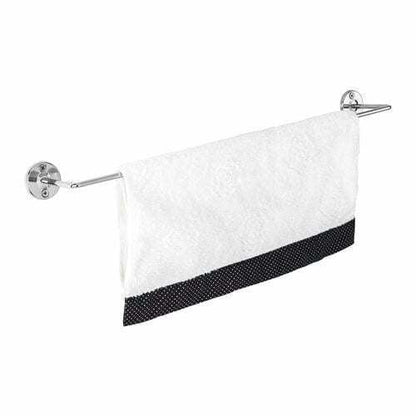 6x 610mm Chrome Towel Rail Stainless Steel Holder Rack - Mekamart Australia