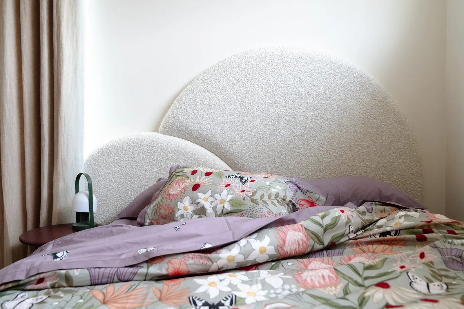 100% Cloud Cotton Duvet Quilt Cover Set w/ 2 Pillow Cases in Serena - Queen - Mekamart Australia