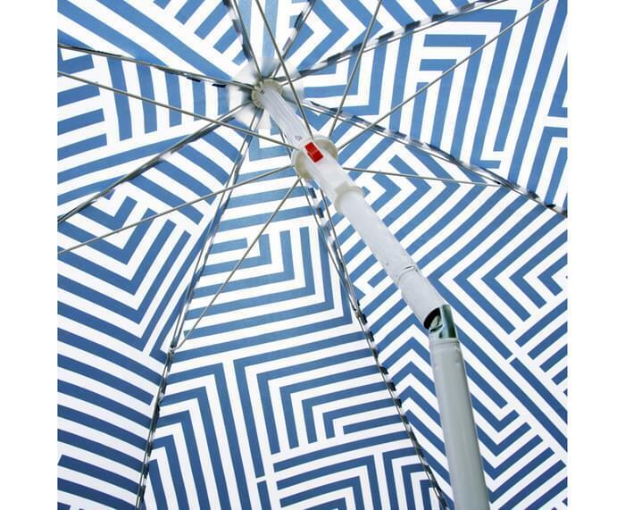 Outdoor Garden Beach Umbrella 1.8m Sun Shade w/Carry Bag Tilt Pool Sun Protection AU - Mekamart Australia
