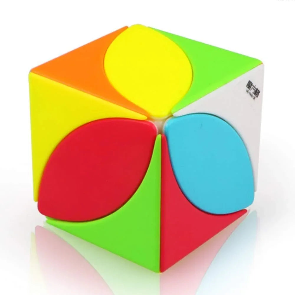 Maple Leaf Speed Cube Brain Teaser Puzzle Magic Educational Toy - Mekamart Australia