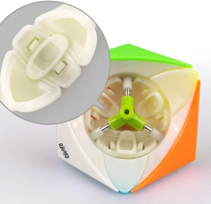 Maple Leaf Speed Cube Brain Teaser Puzzle Magic Educational Toy - Mekamart Australia