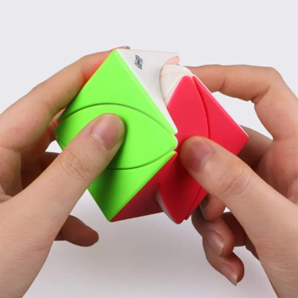 Maple Leaf Speed Cube Brain Teaser Puzzle Magic Educational Toy - Mekamart Australia