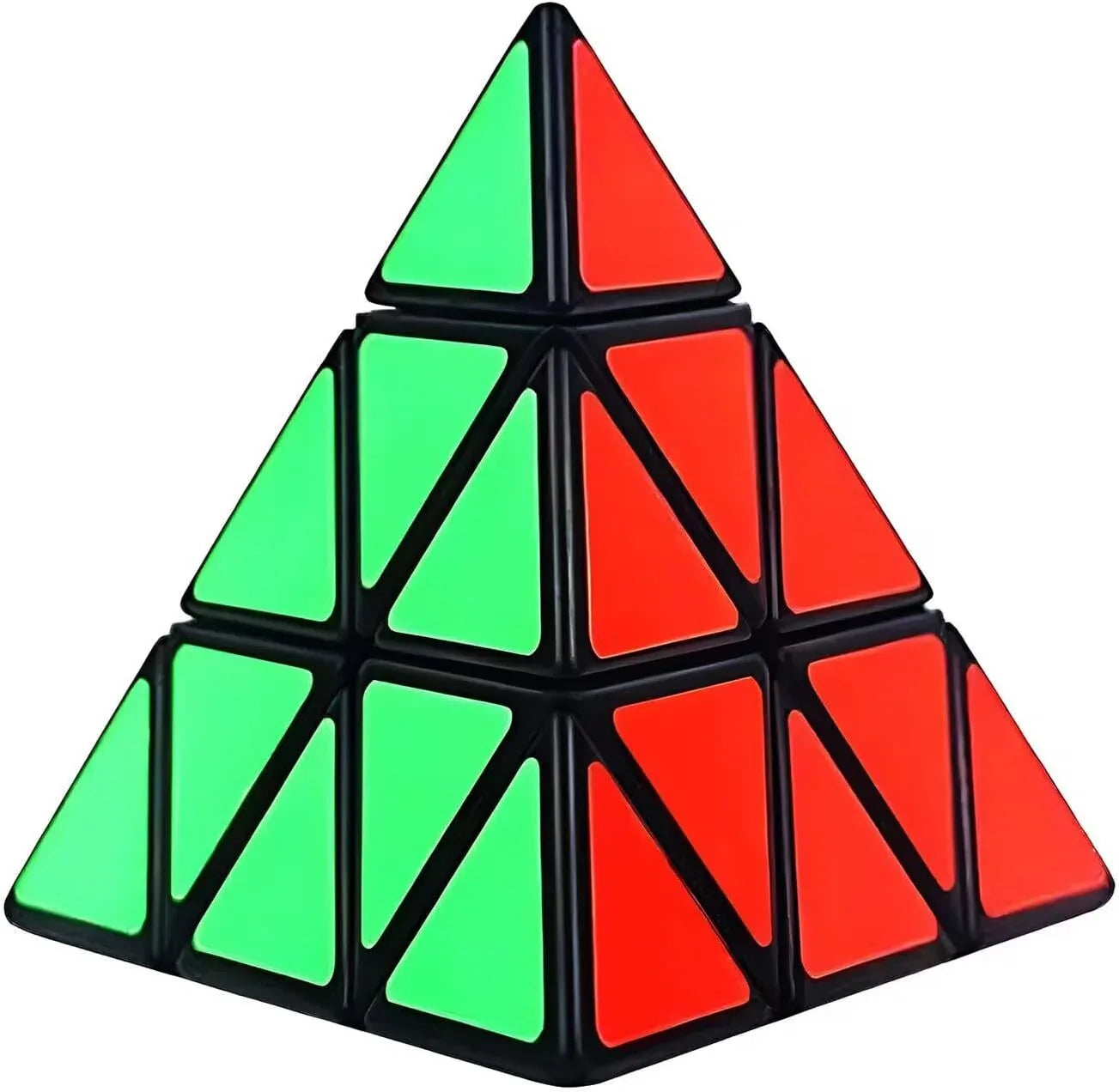 3x3 Triangle Speed Cube Pyramid Brain Teaser Puzzle Magic Educational Toy - Mekamart Australia